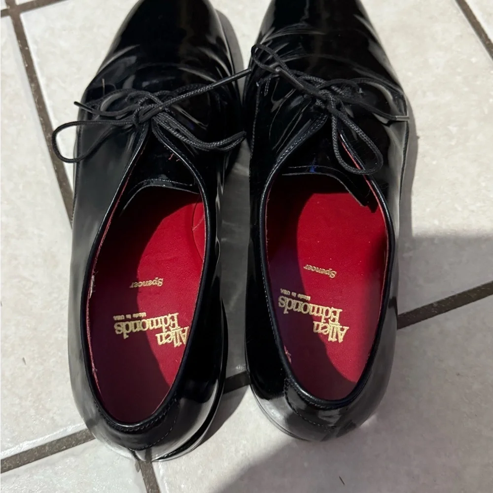 Allen Edmonds Black Oxford Shoes Sleek Formal Design